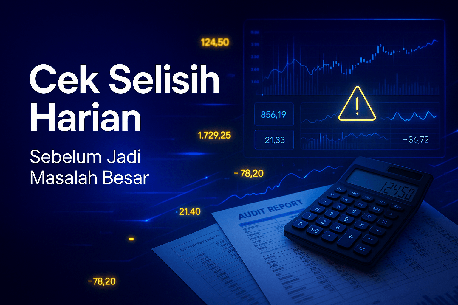 Cara Cek Selisih Kas UMKM Sebelum Tutup Hari